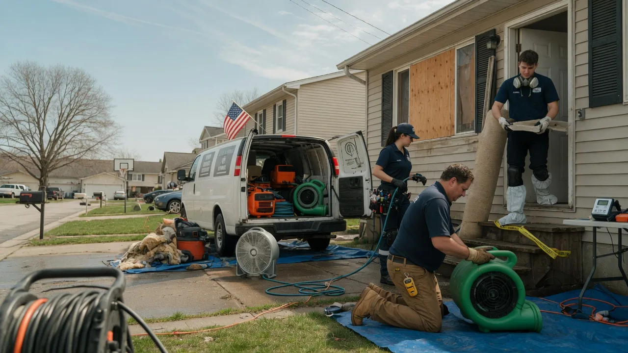Water Damage Restoration in Martinsburg, PA near me